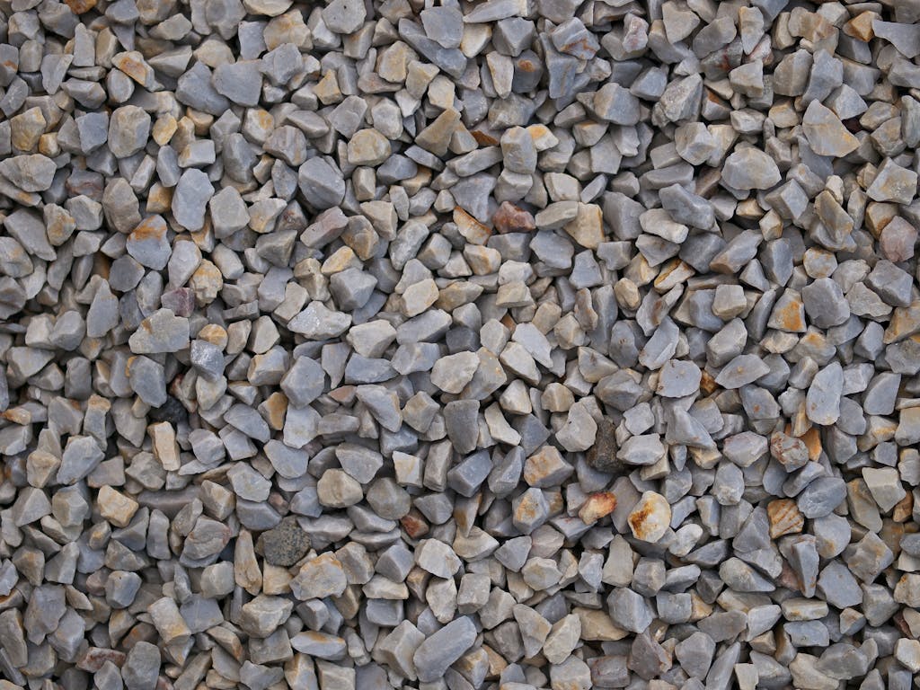 Aggregate for driveway or walkway